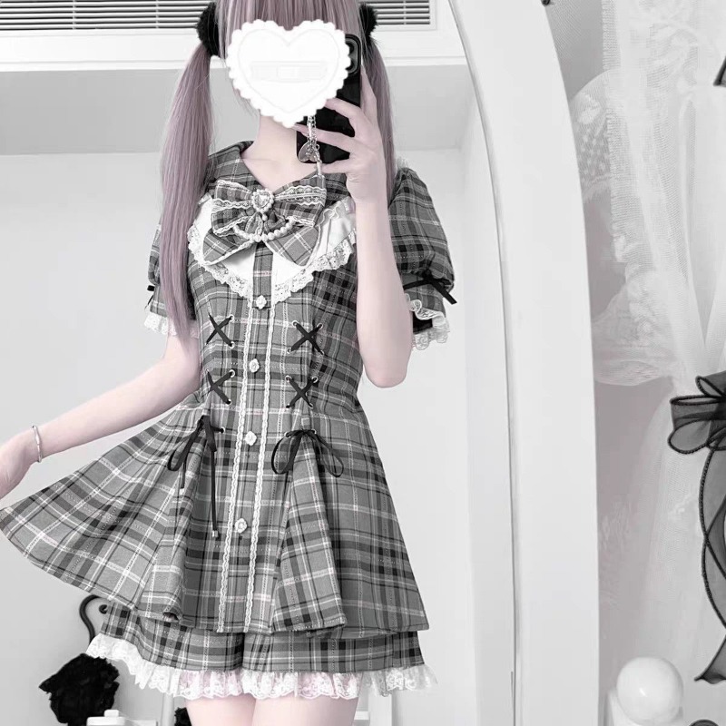 Vintage Fashion Japan - Japanese Style Lolita Sweet Dress Set