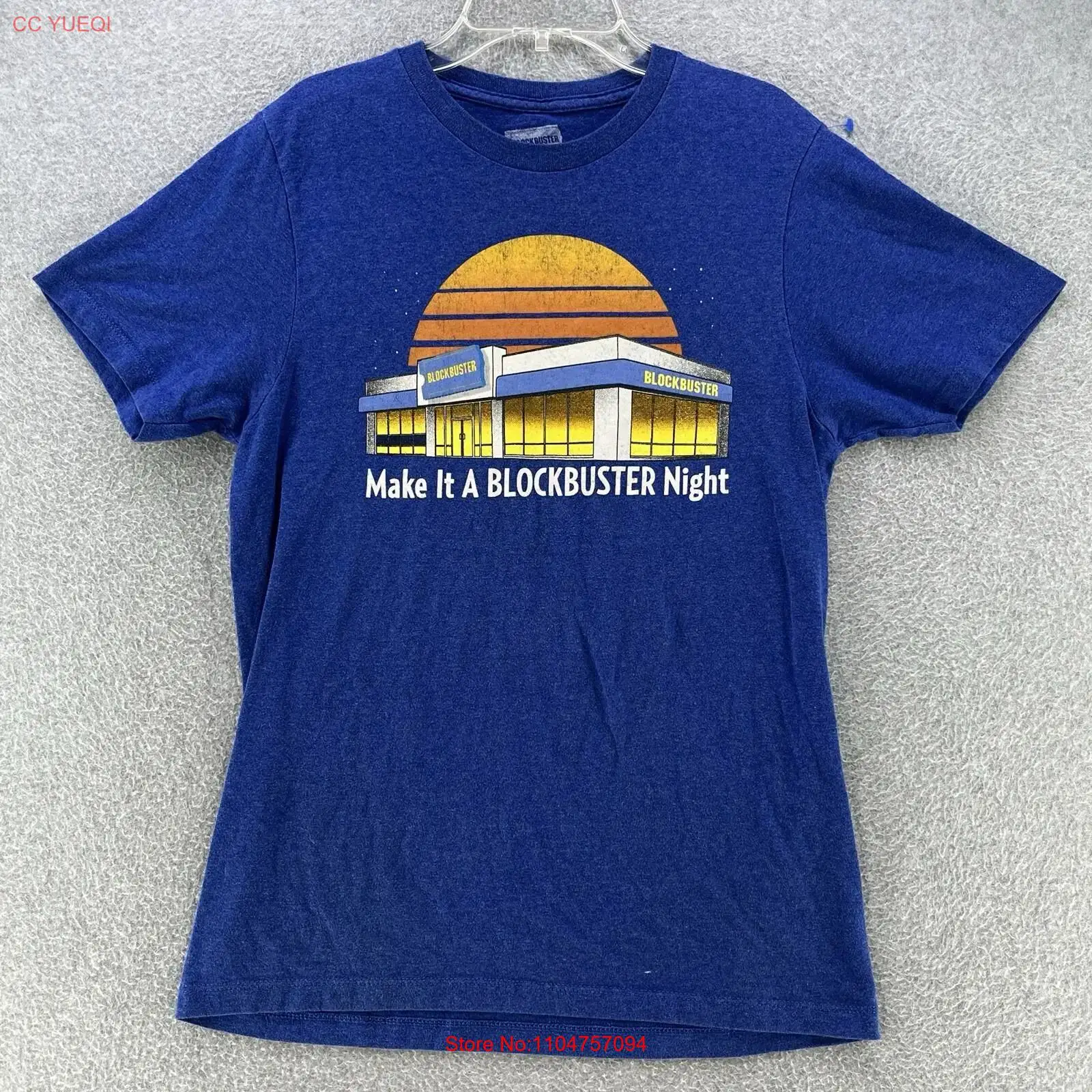 Vintage Fashion Rental - Blockbuster Mens T Shirt Small S