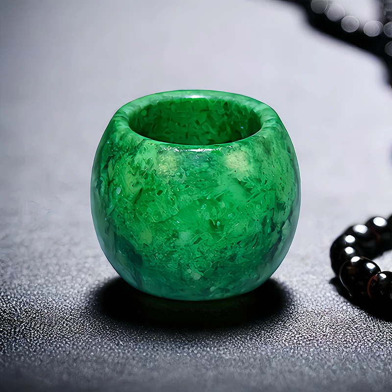 22mm Green Real Jade Rings for - Vintage Fashion Rings recension och pris