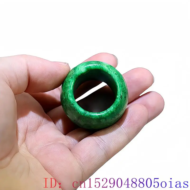 22mm Green Real Jade Rings for - Vintage Fashion Rings recension och pris