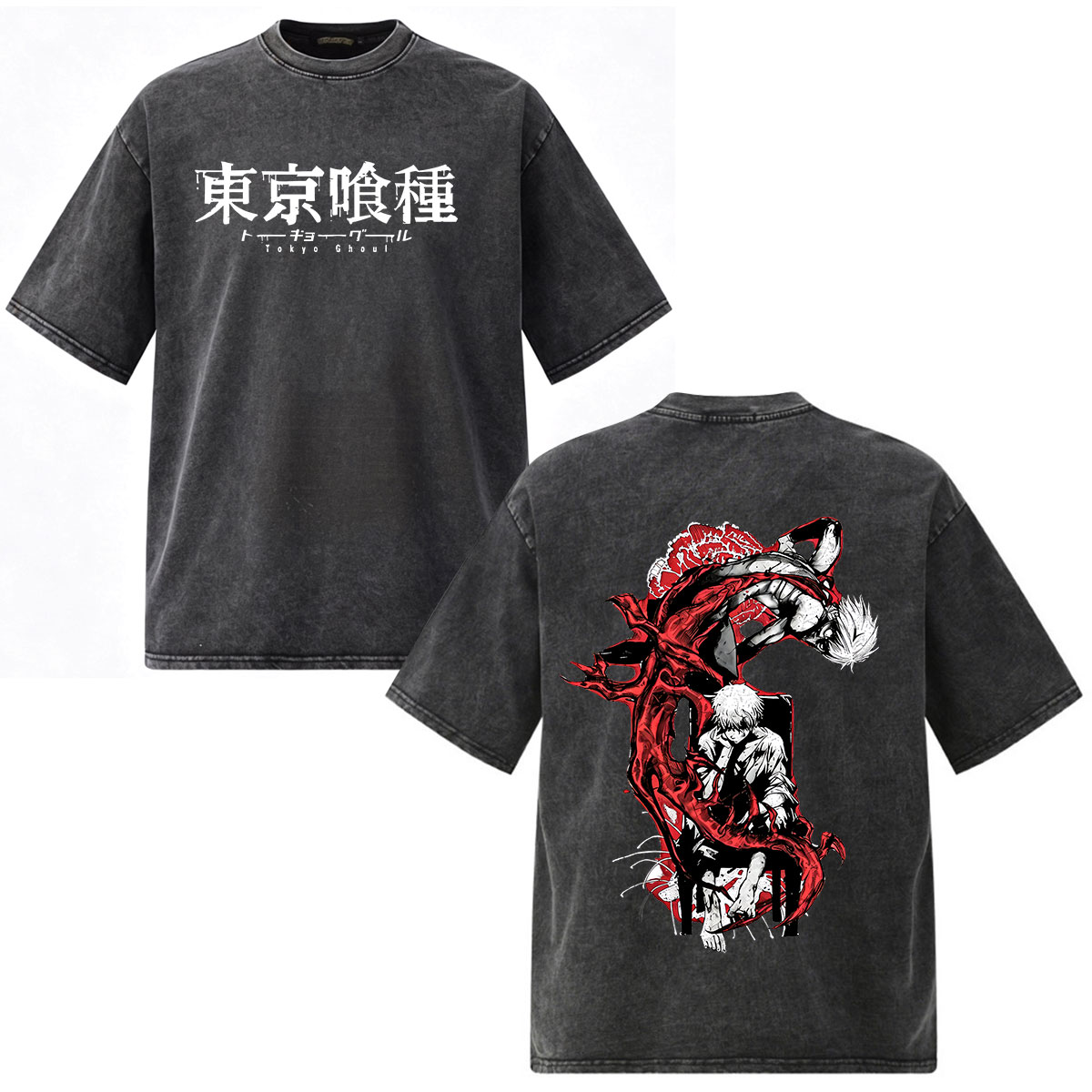 Anime Tokyo Ghoul Ken Kaneki T - Vintage Ken Fashion recension och pris