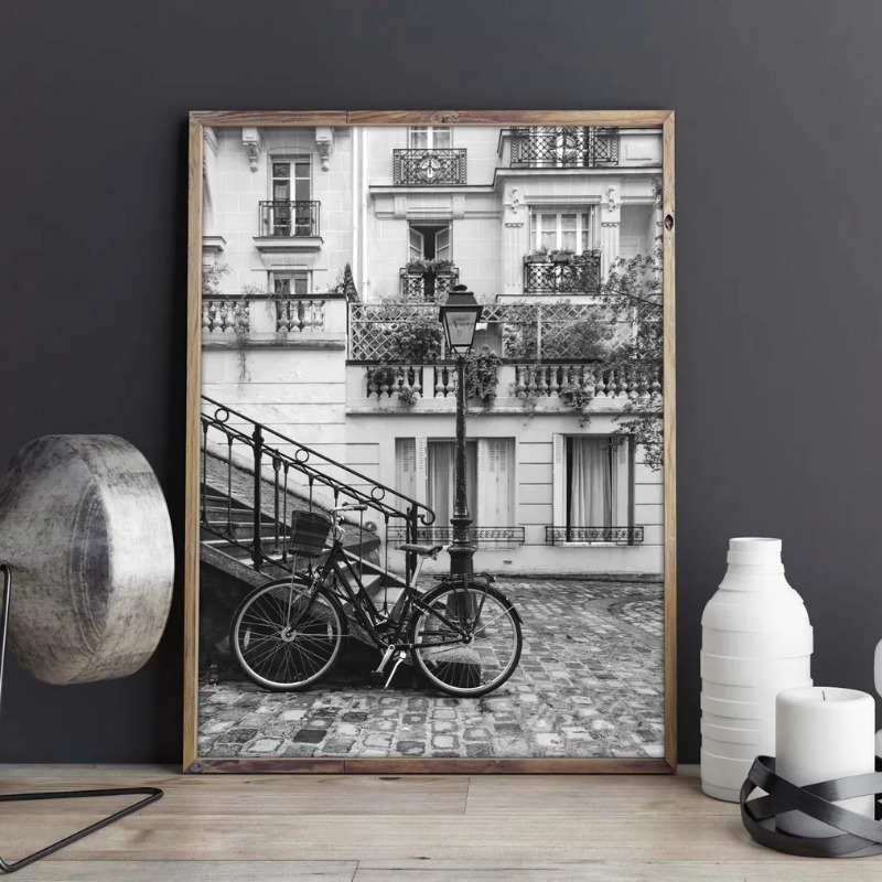 Stylish Fashion Black and Whit - Vintage Vogue Fashion Poster recension och pris