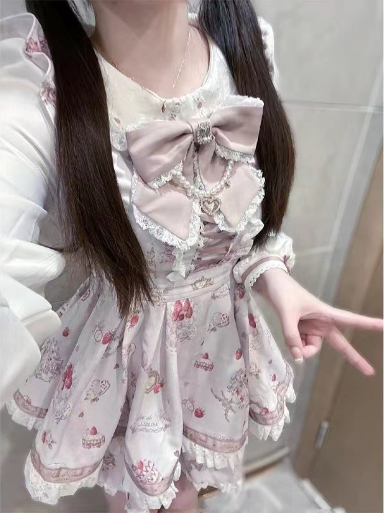 Summer Japanese Gothic Y2k Lol - Vintage Fashion Japan recension och pris
