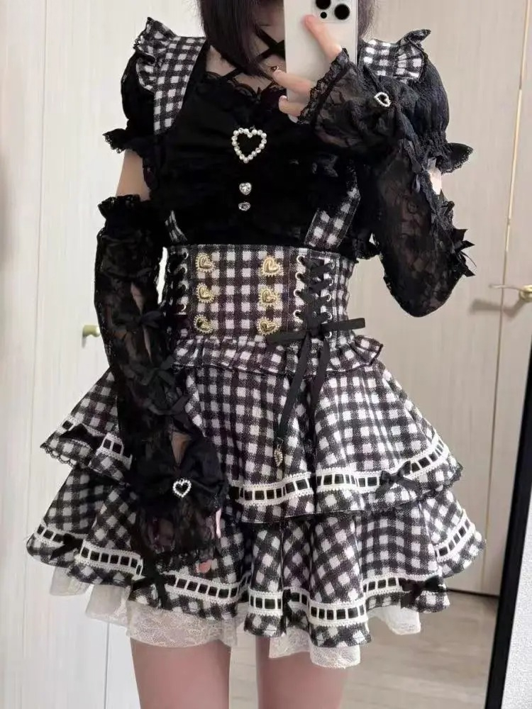 Summer Japanese Gothic Y2k Lol - Vintage Fashion Japan recension och pris