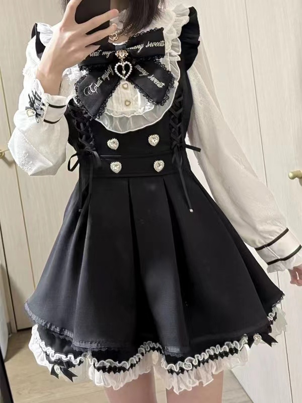 Summer Japanese Gothic Y2k Lol - Vintage Fashion Japan recension och pris