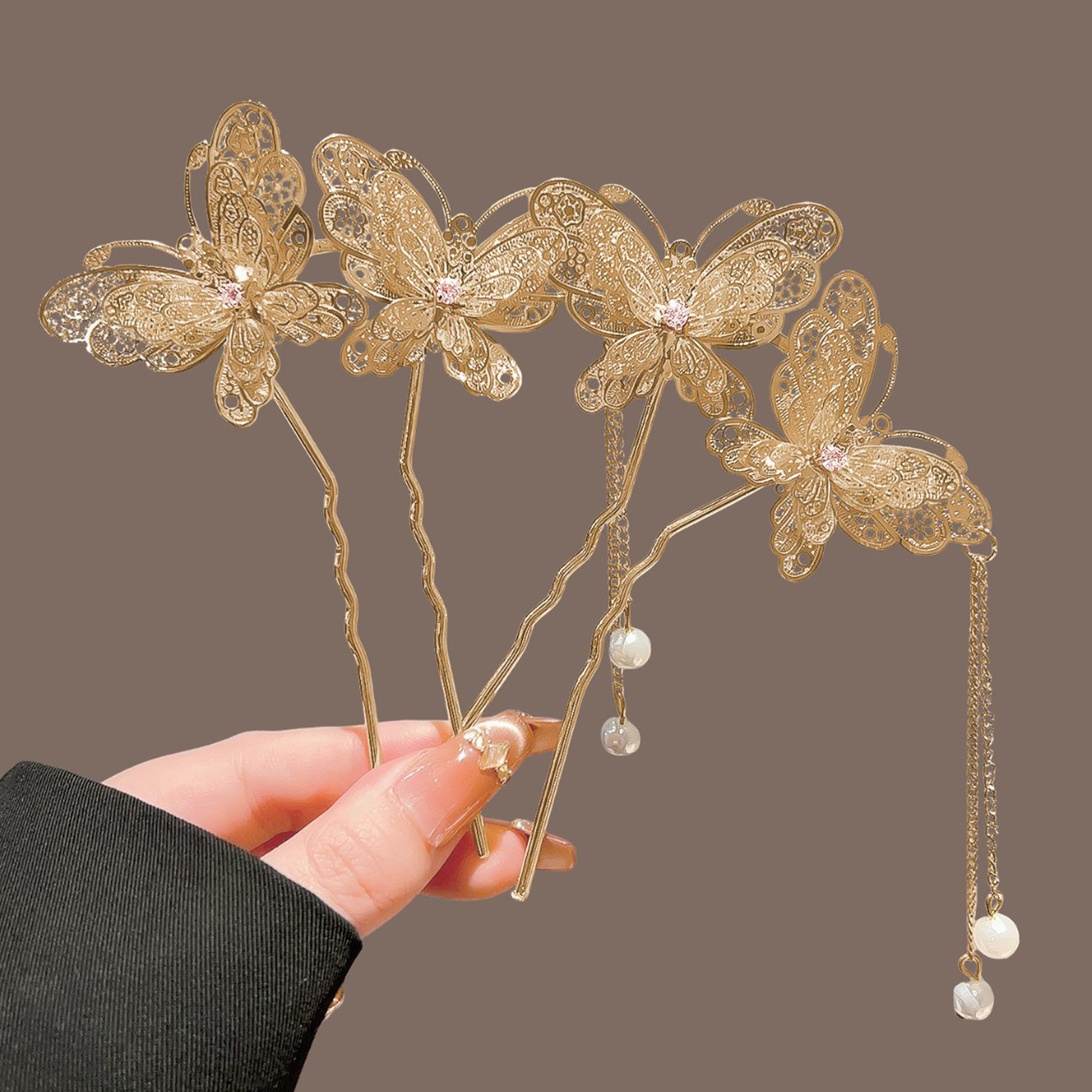 Neo Chinese Double Butterfly T - Vintage Fashion Retro Outfit recension och pris