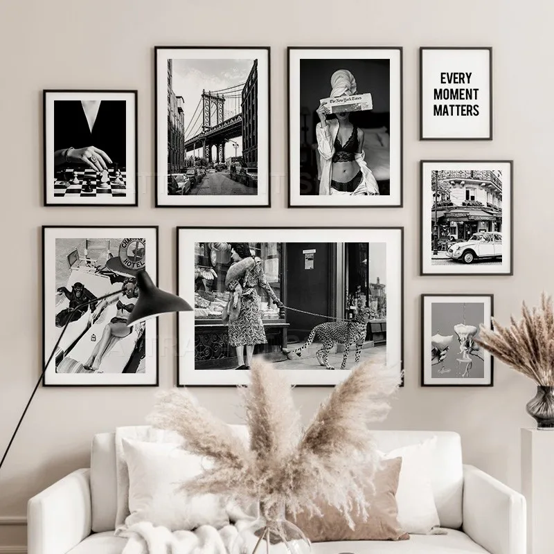 Black and White Vintage Wall A - Vintage Vogue Fashion Poster recension och pris