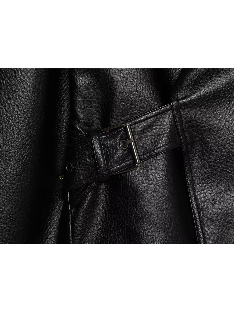 Women Short PU Leather With La - Vintage Fashion Retro Outfit recension och pris