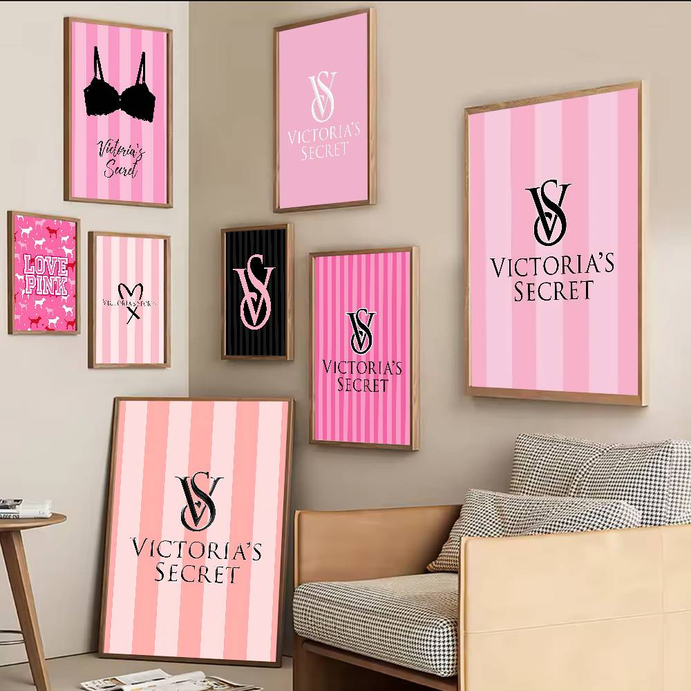V-Victorias-Fashion-S-Secret V - Vintage Vogue Fashion Poster recension och pris