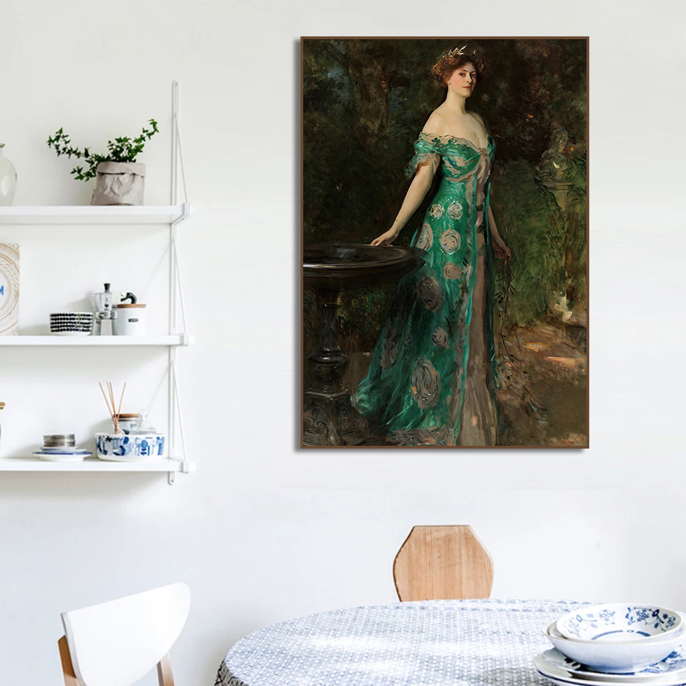 Renaissance Women Portrait Pos - Vintage Vogue Fashion Poster recension och pris
