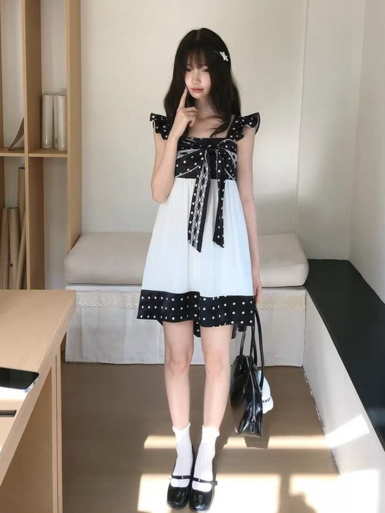 Japanese Vintage Sweet Bow Des - Vintage Fashion Retro Outfit recension och pris