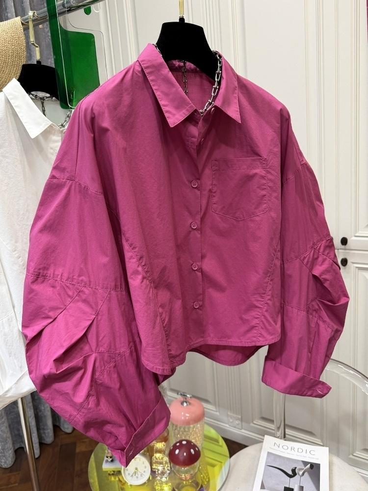 Single Breasted Women Shirts S - Vintage Fashion Japan recension och pris