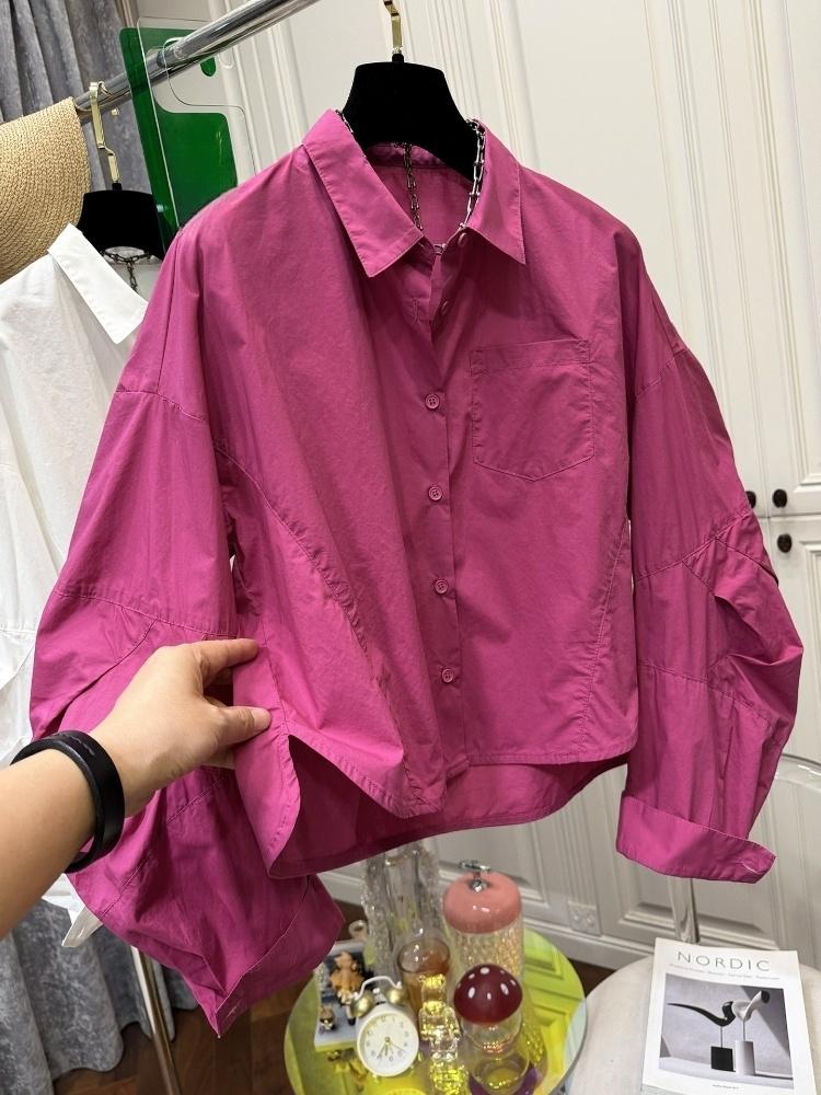 Single Breasted Women Shirts S - Vintage Fashion Japan recension och pris