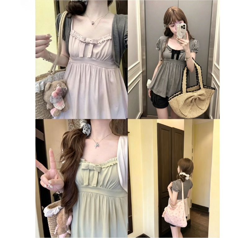 Korean Y2k Kawaii Two Piece To - Vintage Fashion Retro Outfit recension och pris