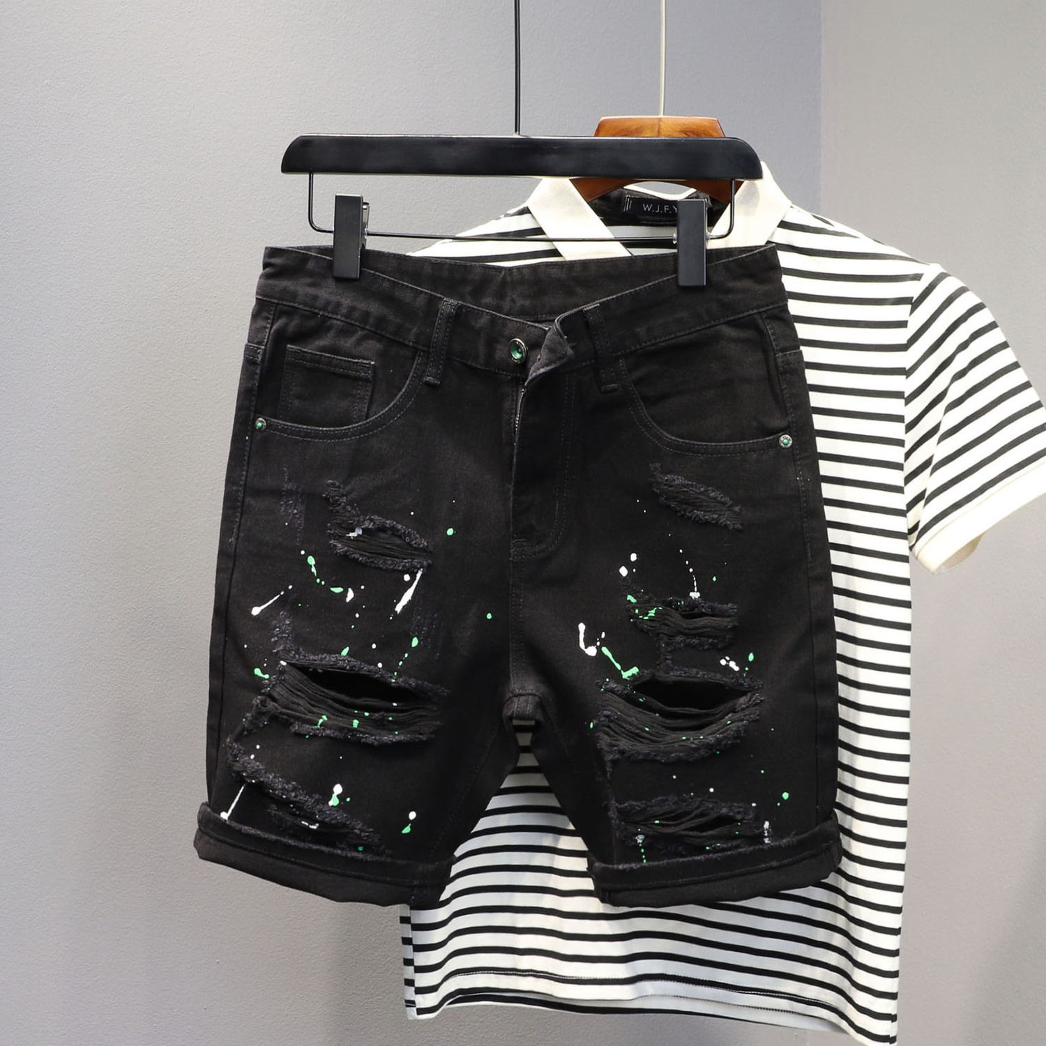 Skinny Short Jeans Pants for M - Vintage Fashion Jeans recension och pris