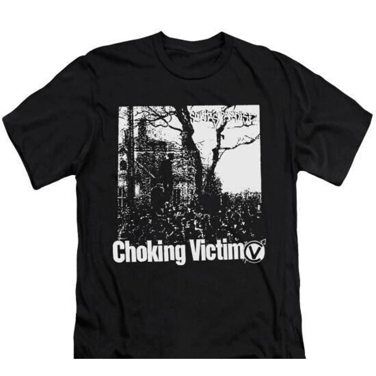 Choking Victim Squattas paradi - Vintage Fashion Victim Shirt recension och pris