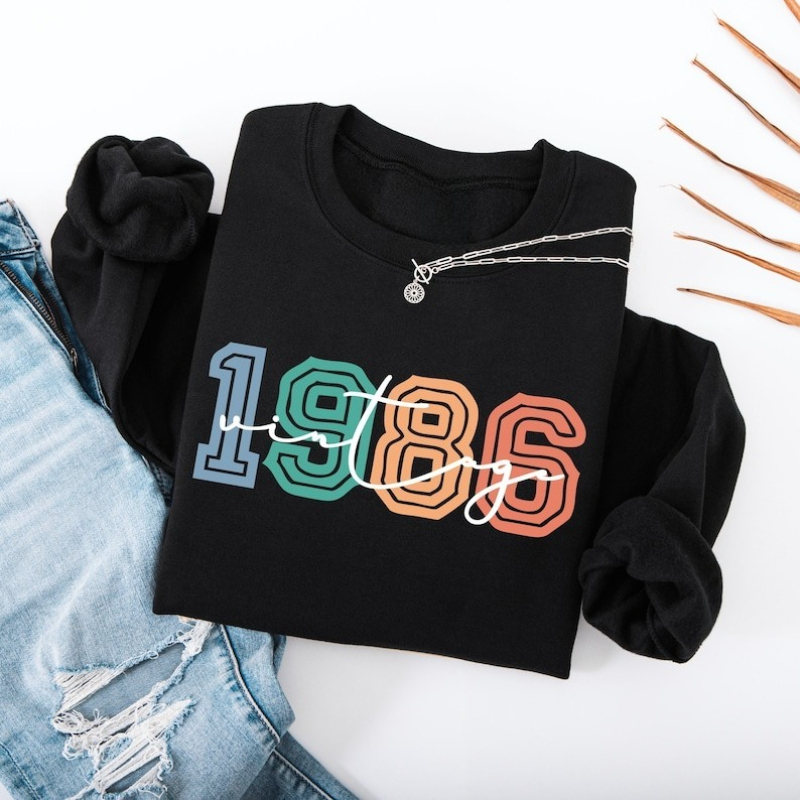 Vintage 1986 40th Birthday Win - Vintage Fashion Retro Outfit recension och pris