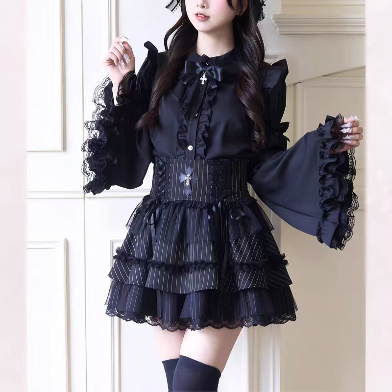 Women Vintage Gothic Lolita Lo - Vintage Fashion Subculture recension och pris