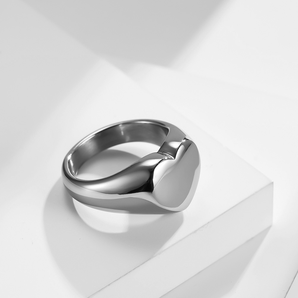 Customized Women Signet Ring C - Vintage Fashion Rings recension och pris