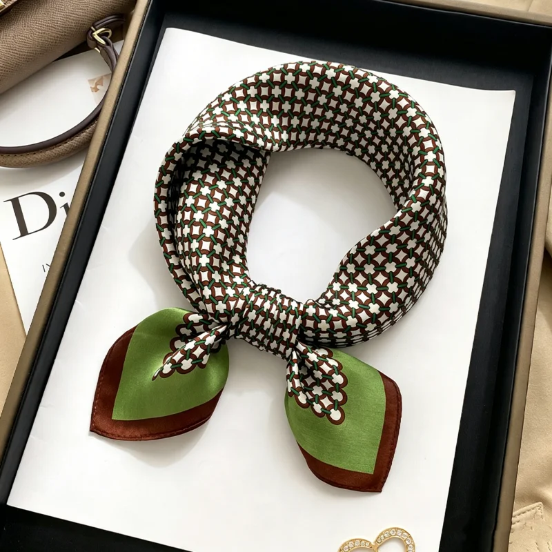 Women Vintage Chain Print Silk - Vintage Fashion Rings recension och pris